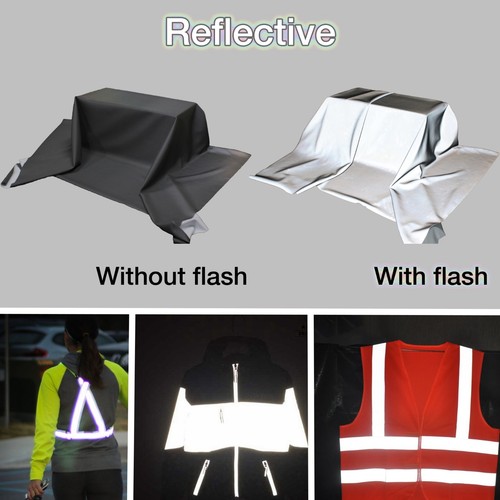 Tela reflectante deportiva/seguridad de 53" de ancho/vendida por yarda - Imagen 12 de 17