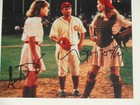 GEENA DAVIS LORI PETTY SIGNED FRAMED 8X10 PHOTO A LEAGUE OF THEIR OWN JSA COA — photo 2