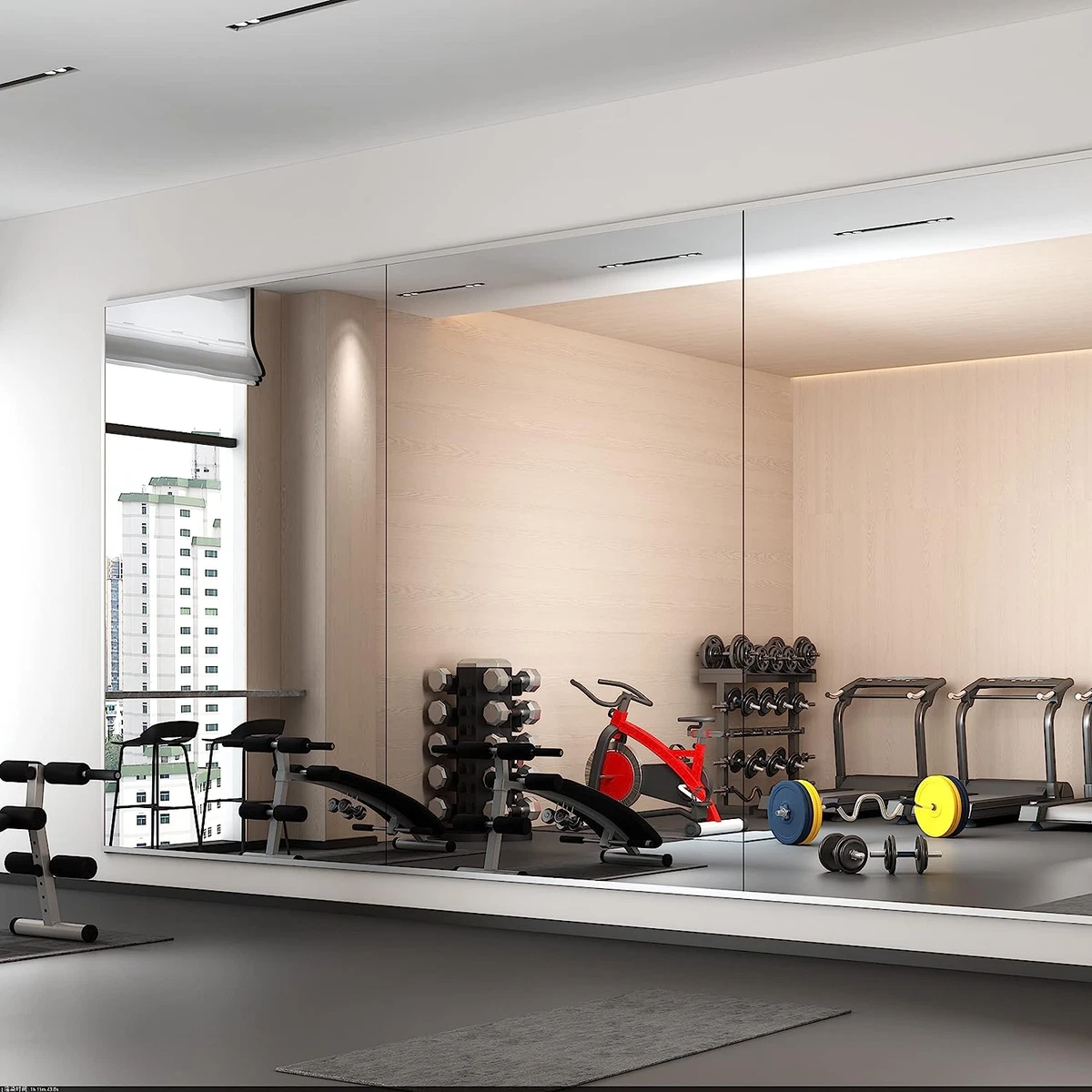 Mirror workout wall new arrivals