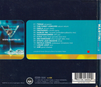 【中古】 Martini Mood Vol．2 Various Martini Mood Vol.2 CD, Comp 2003 Downtempo, Future