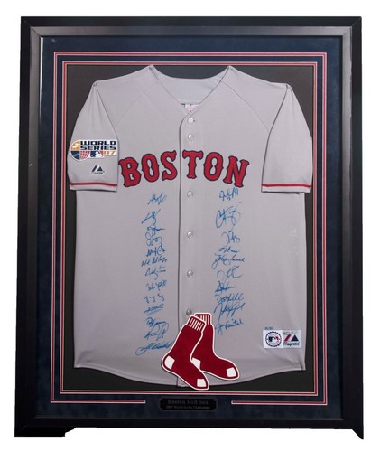Beautiful 2007 Boston Red Sox Team WS Champs Signed World Series