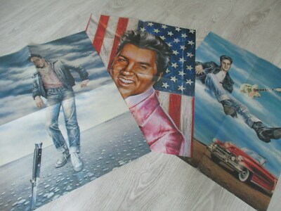 Elvis Presley , 3  Super - Poster  , Rock'n Roll  Nostalgie  /  Dekoration  / 03