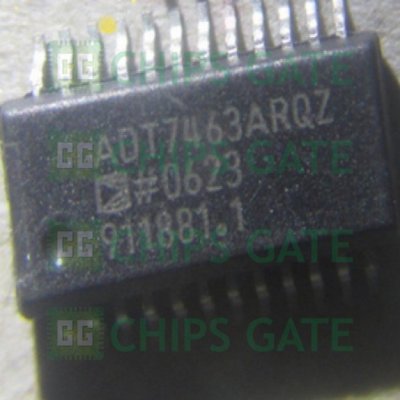 2PCS NEW ADT7463ARQZ AD #0605+ SSOP24