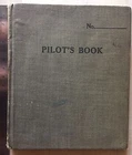 USA 1917 1919 Pilot Flight Book Log Book Austin Texas Pilot