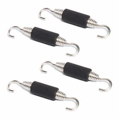 Toro 80 mm Auspufffeder mit geprägtem Gummidämmstoff x 4
