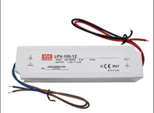 Mean Well LPV-100-12, New in Factory Box LED Power Supply 