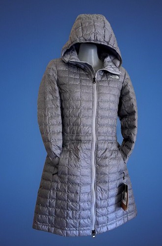 Neu mit Etikett brandneu THE NORTH FACE ThermoBall Eco isolierter Damenparka mit Kapuze – grau - Bild 3 von 20