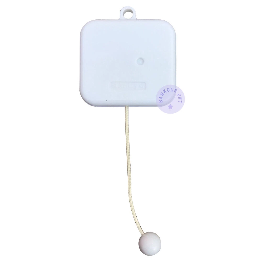 Pull string cord store music box