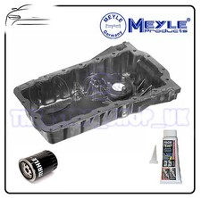 AUDI A3 TT OCTAVIA LEON BORA GOLF ENGINE OIL SUMP PAN BY MEYLE & OIL FILTER