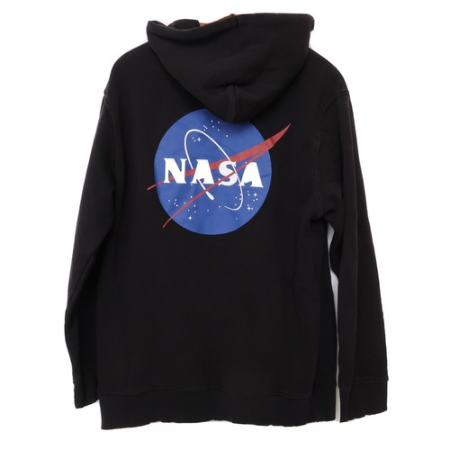 H\u0026M Black NASA Hoodie Sweatshirt Space 