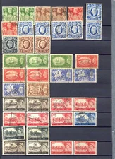 ENGLAND =HIGH VALUES= ENGROS ca. 180 ST. MOST USED VF 