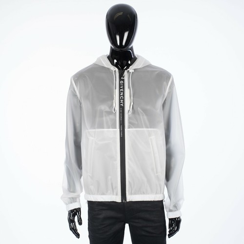 Transparent Hooded Windbreaker Jacket 