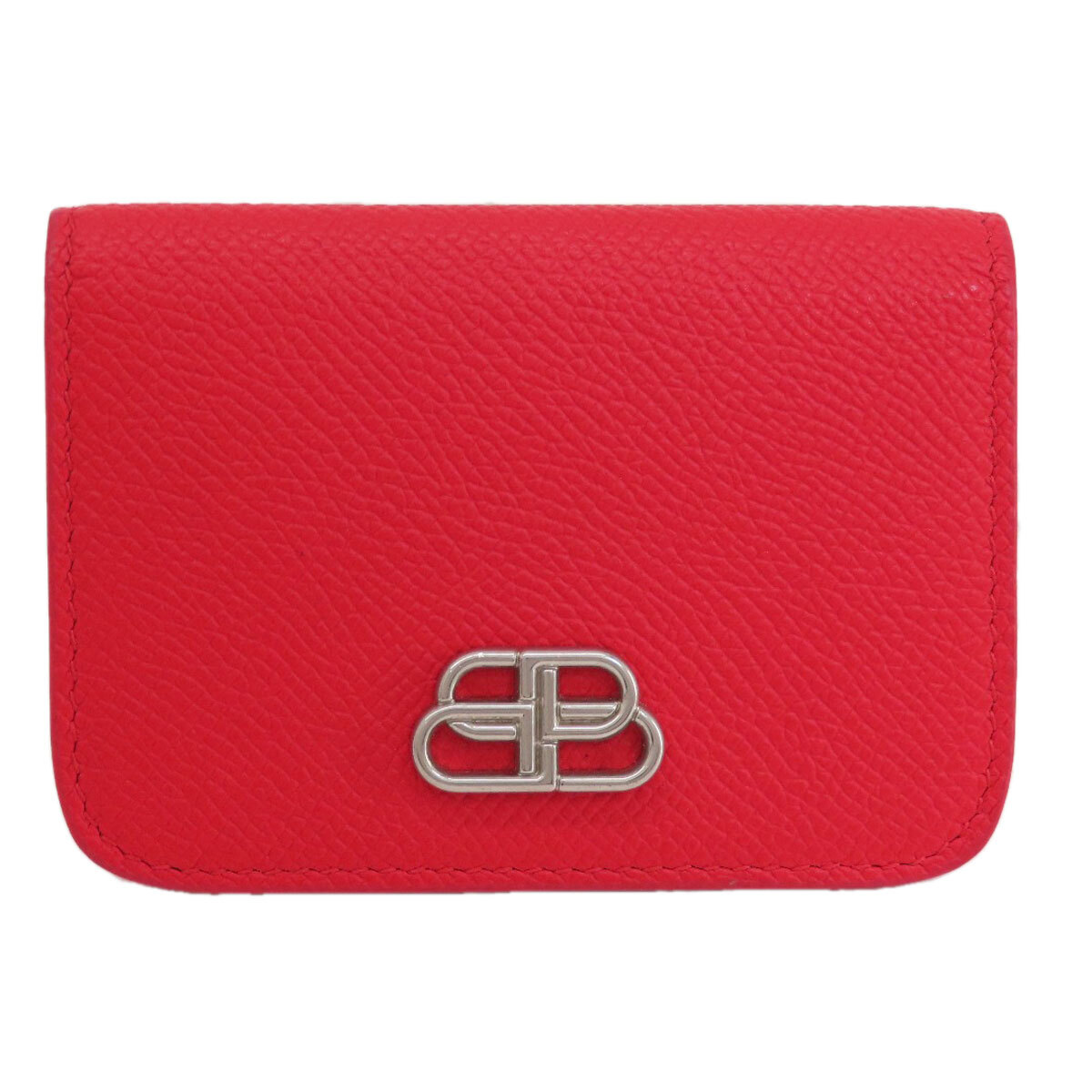 BALENCIAGA 601387 Bifold Wallet with Coin Pocket BB logo BALENCIAGA 601387 Bifold Wallet with Coin Pocket BB logo