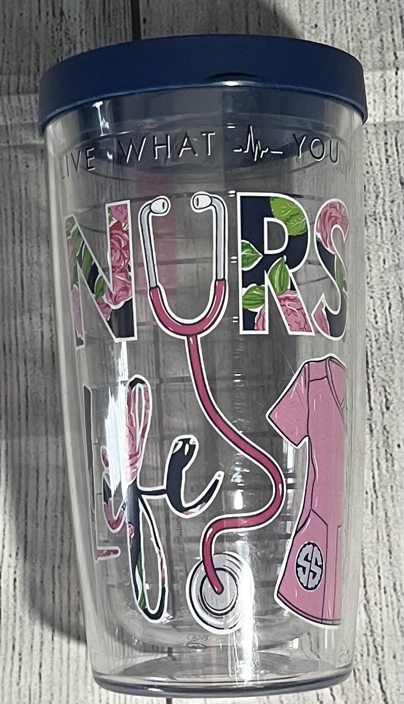 Tervis Tumbler Nurse Simply Southern 16 oz Hot & Cold