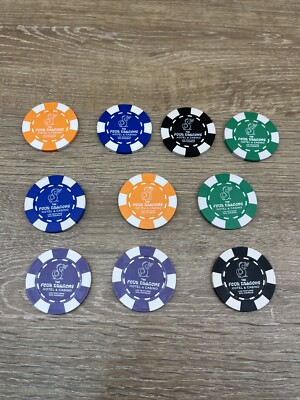 Grand Theft Auto GTA San Andreas Poker Chips Set of 10 Inc. RARE