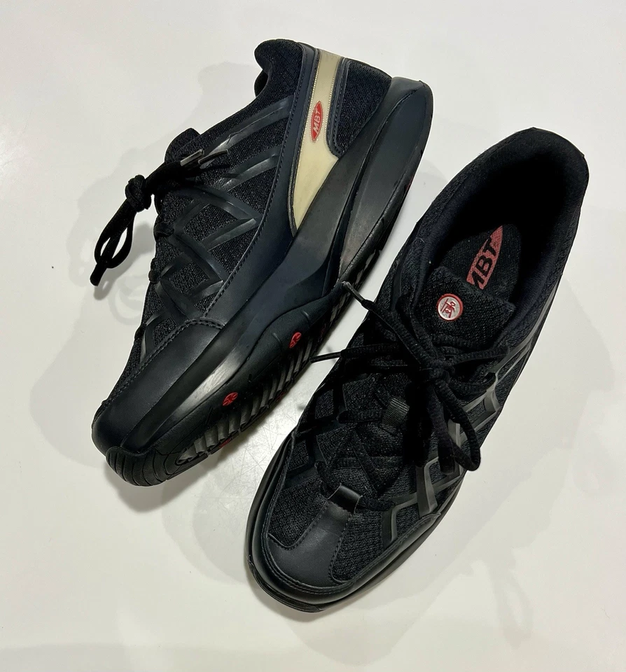 MBT Mujer Negro Forma Informal Tonificación Caminar Dinámicas Tenis Talla 11-11.5 Foto 3 de 4