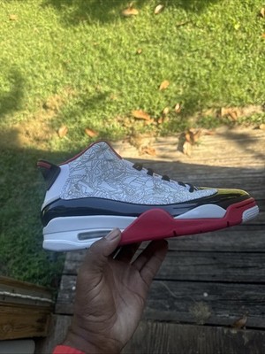 Nike Air Jordan Dub Zero White/True Red-Black, Size 11.5 311046-160 No Top