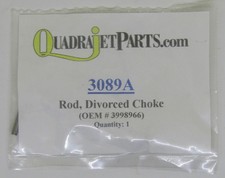 New Quadrajet Parts Divorced Choke Rod For Gm Corvette Part No. 3089a 3998966 New Quadrajet Parts Divorced Choke Rod For Gm Corvette Part No. 3089a 3998966