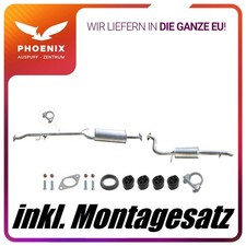 Ford Maverick 2.0 16V (ab 2001) Mittel+Endschalldämpfer Auspuffanlage Auspuff