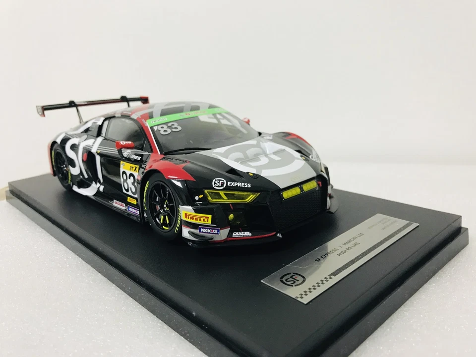 PARAGON 1:18 Original Audi AUDI R8 LMS # 83 SF Express Modelo de Carreras Pintado Foto 4 de 4