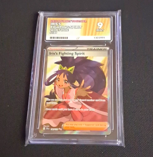 Ace Grading Pokémon TCG Iris's Fighting Spirit Holo Ultra Rare 180/159 EN