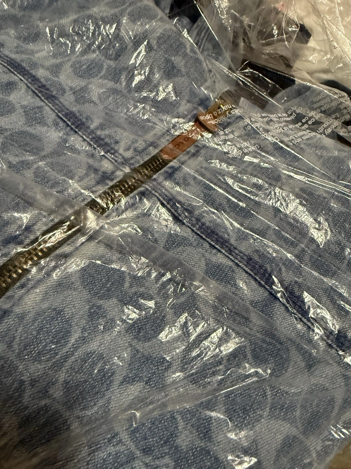 Giacca Coach Monogram Uomo Firmata Cotone Denim Felpa con Cappuccio Zip