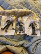 New Set of three unopened Jack in the box kids toys 1995 Jack’s back bendable 