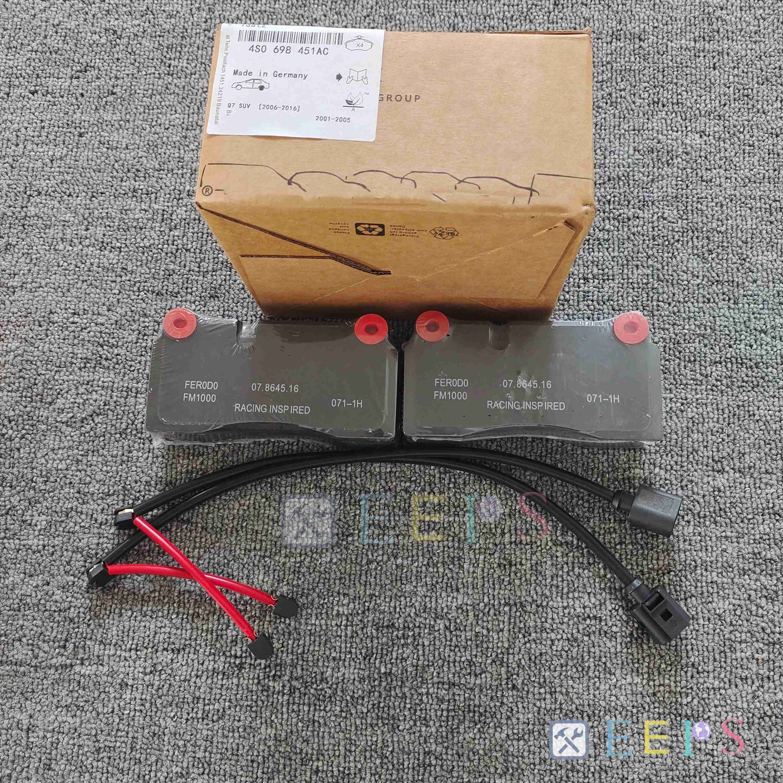 For Lamborghini Huracan Rear Brake Pad Kit With Sensors