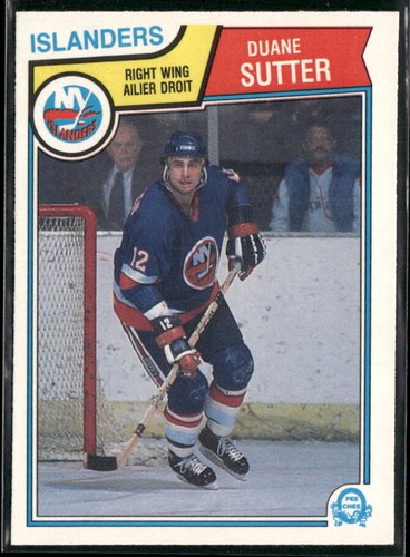 Duane Sutter #19 1983 O-Pee-Chee card