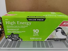 Suet Cake 10 Pack Case of 10 Suet Cakes for Wild Birds Woodpecker High Energy