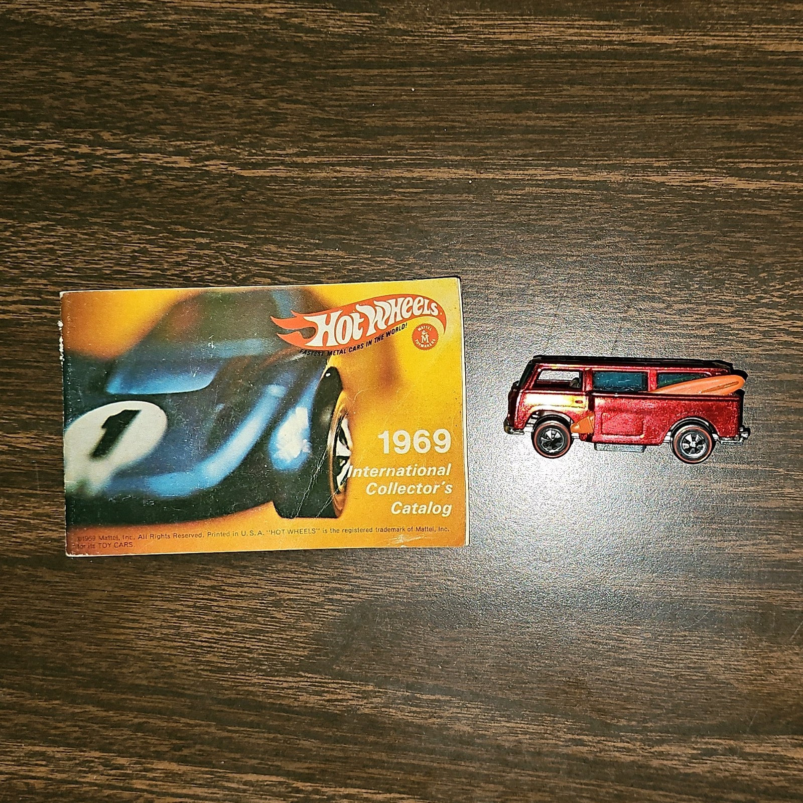 Hot Wheels Redlines Volkswagen Beach Bomb Diecast Van 1969