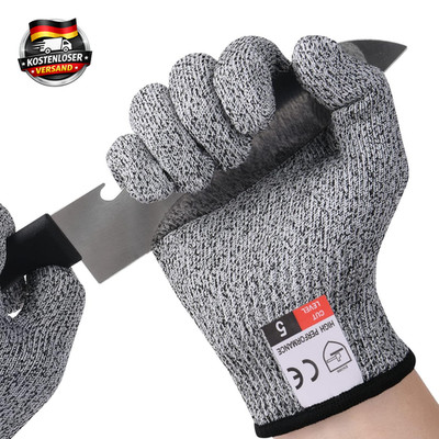 Schnittfeste Handschuhe Küche Garten Kinder Arbeitsschutz Level 5 xsmall