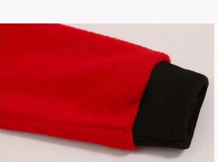 Костюм ангела/дьявола белый красный детский средний комбинезон на молнии и перья с крыльями - Изображение 3 из 4