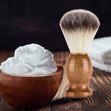 Men's Beard Shaving Brush Barber Salon Men Facial Beard Cleaning Grooming TVLL