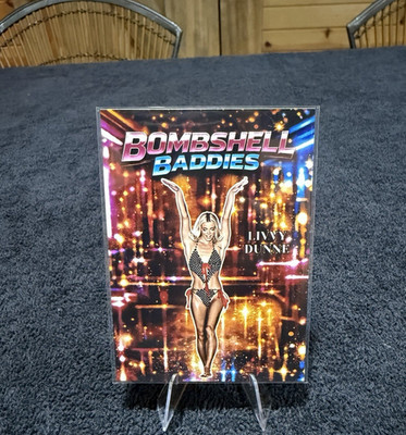 Bombshell Baddies Art Card Livvy Dunne Non-Sport Trading Card