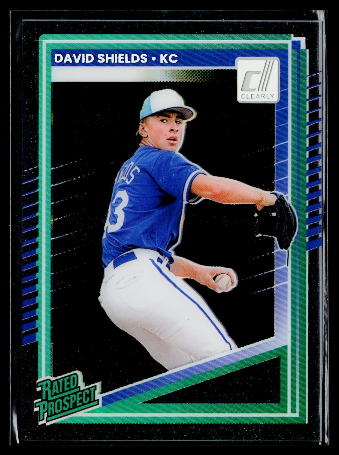 2025 Donruss #104 David Shields Clearly Rated Prospects