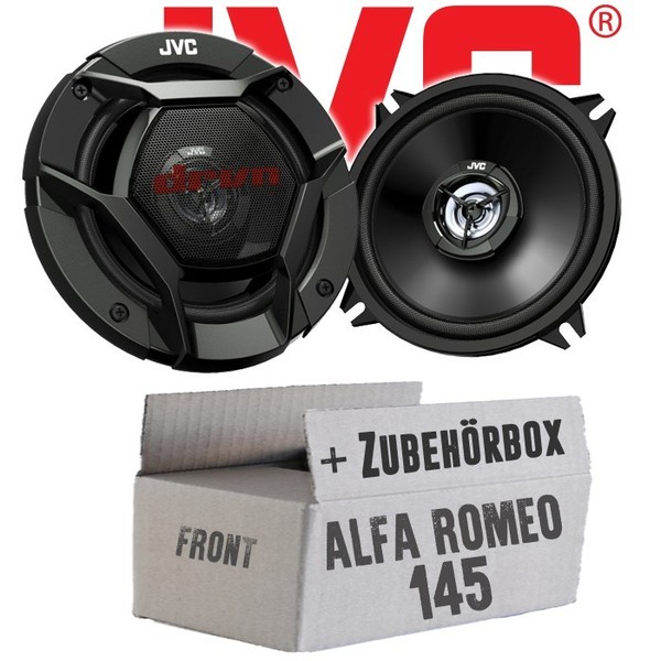 Jvc Koax-Lautsprecher FüR Alfa Romeo 145 Auto Kfz Front Boxen Einbauset Vorne-image