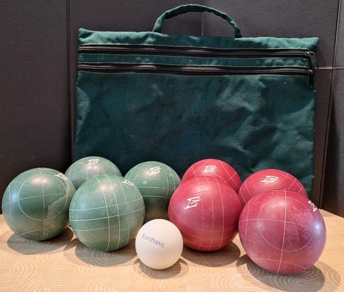 Vintage Eastpoint Bocce Ball Set With An Eddie Bauer Carry Bag Family Fun Yard