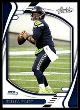 Russell Wilson 2021 Panini Absolute #85 Seahawks NFL READ FREE SHIP AutographDen