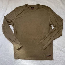 XGO Shirt Mens Medium Long Sleeve Flame Resistant FR Base Layer Made USA Phase 1