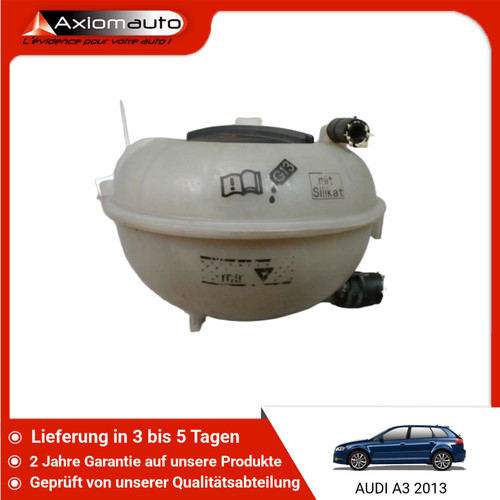 🇩🇪 KÜHLER AUSDEHNUNGSBEHÄLTER ➤ AUDI A3 5Q0121407AA ♻️