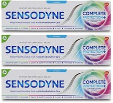 Sensodyne Complete Protection Plus Original Toothpaste 75ml X 3 107.51 per litre