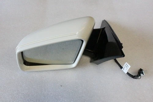 W212 Mercedes Driver Left Side Rear View Door Mirror Cover Glass Turn Signal OEM
