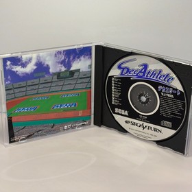 Decathlete ＆ Winter Heat SEGA SATURN Japanese Game Lot of 2