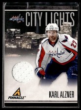 2010-11 Panini Pinnacle City Lights Materials Karl Alzner 024/499 Washington