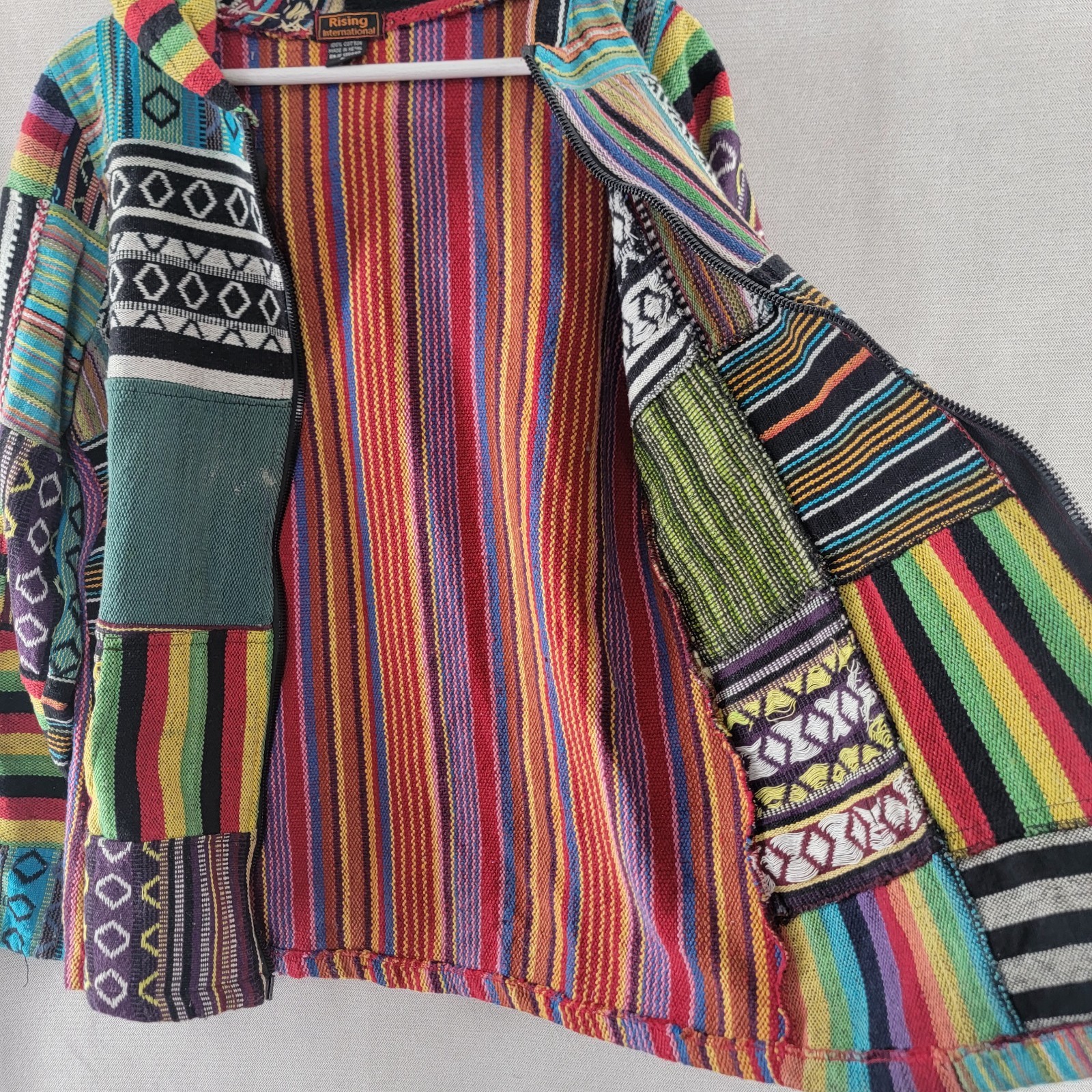 Rising International Jacket Size Large Gheri Baja… - image 3