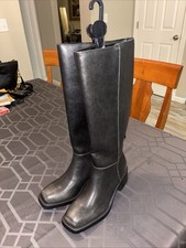 Black Knee High Boots Brand New