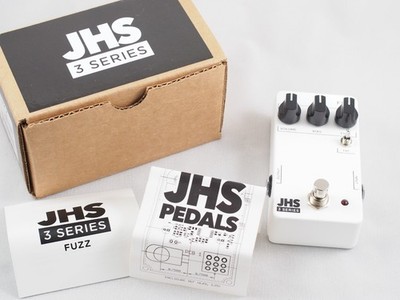JHS Pedals 3 Series Fuzz electric guitar fuzz pedal - barely used w/ box - USA