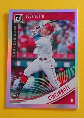 2018 Panini Donruss - Joey Votto #147 Career Stat Line Numbered /428