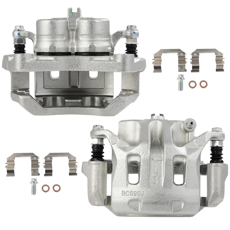 Front Brake Calipers 2Pcs For 2006-2010 Infiniti M35 2006-2010 Infiniti M45 - Изображение 4 из 4